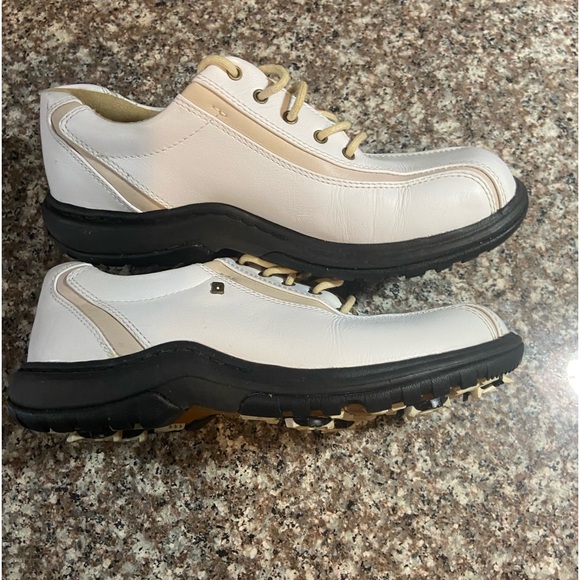 Classic ⛳️Dexter golf shoes. Size 6m. White and cream. - Picture 1 of 11